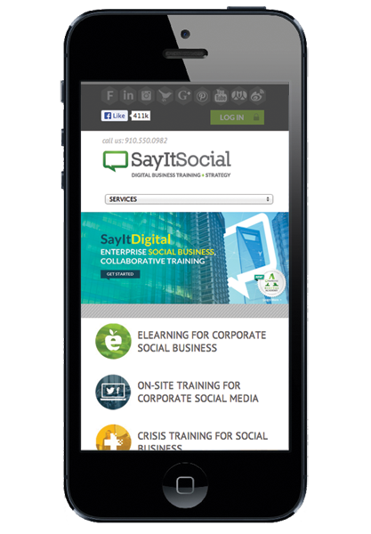 SayItSocial.com iPhone